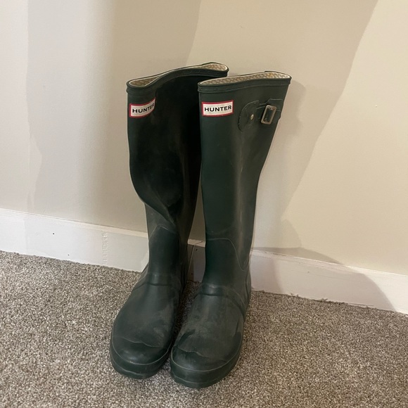 Green Hunter Rain-boots - Picture 1 of 5